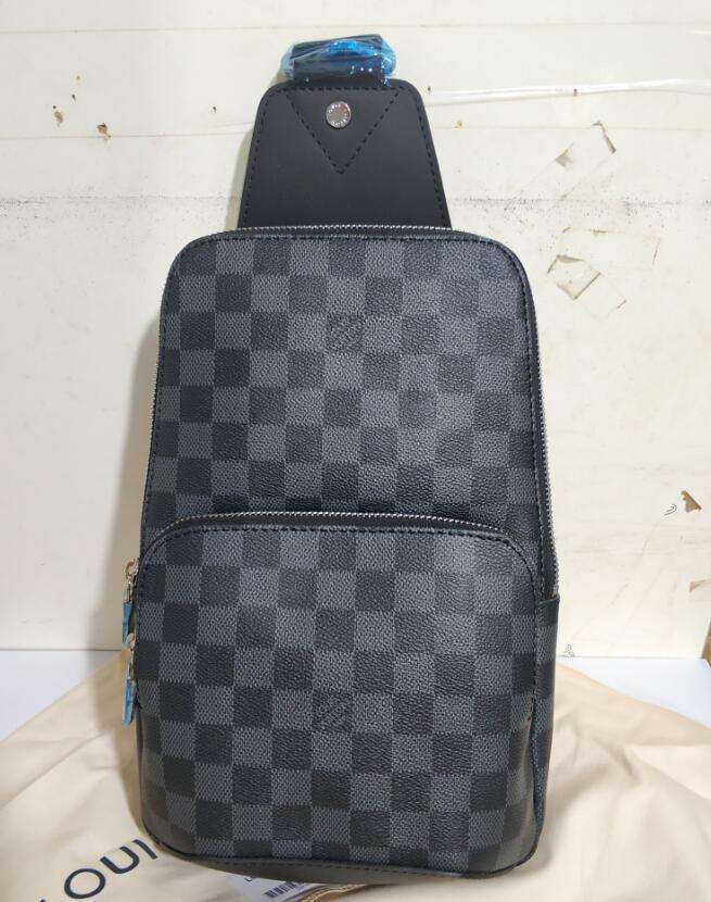 Louis Vuitton Damier Graphite Canvas AVENUE SLING BAG N41719 - Click Image to Close